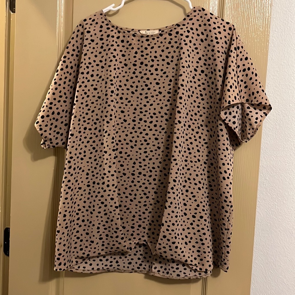 Cheetah blouse
